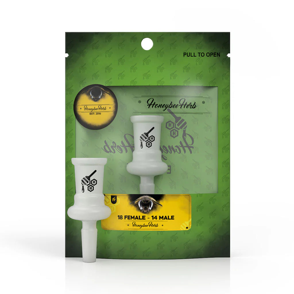 Honeybee Herb Glass Joint Adapters - Multiple Sizes