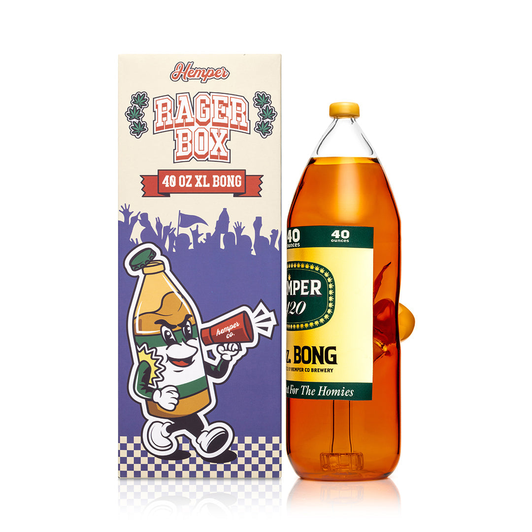 Hemper Glass Forty Ounce Bong