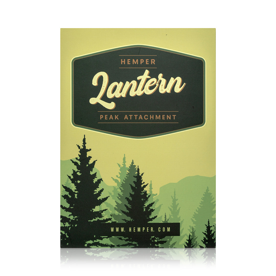 Bowlman Lantern Puffco Peak Glass Bubbler Box