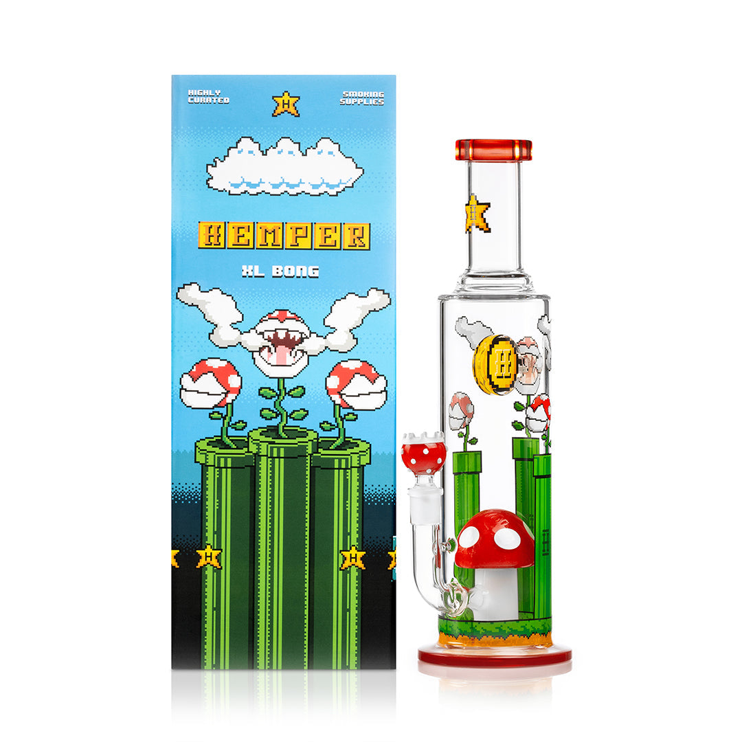 Hemper Large Mario Gaming Flower Bong