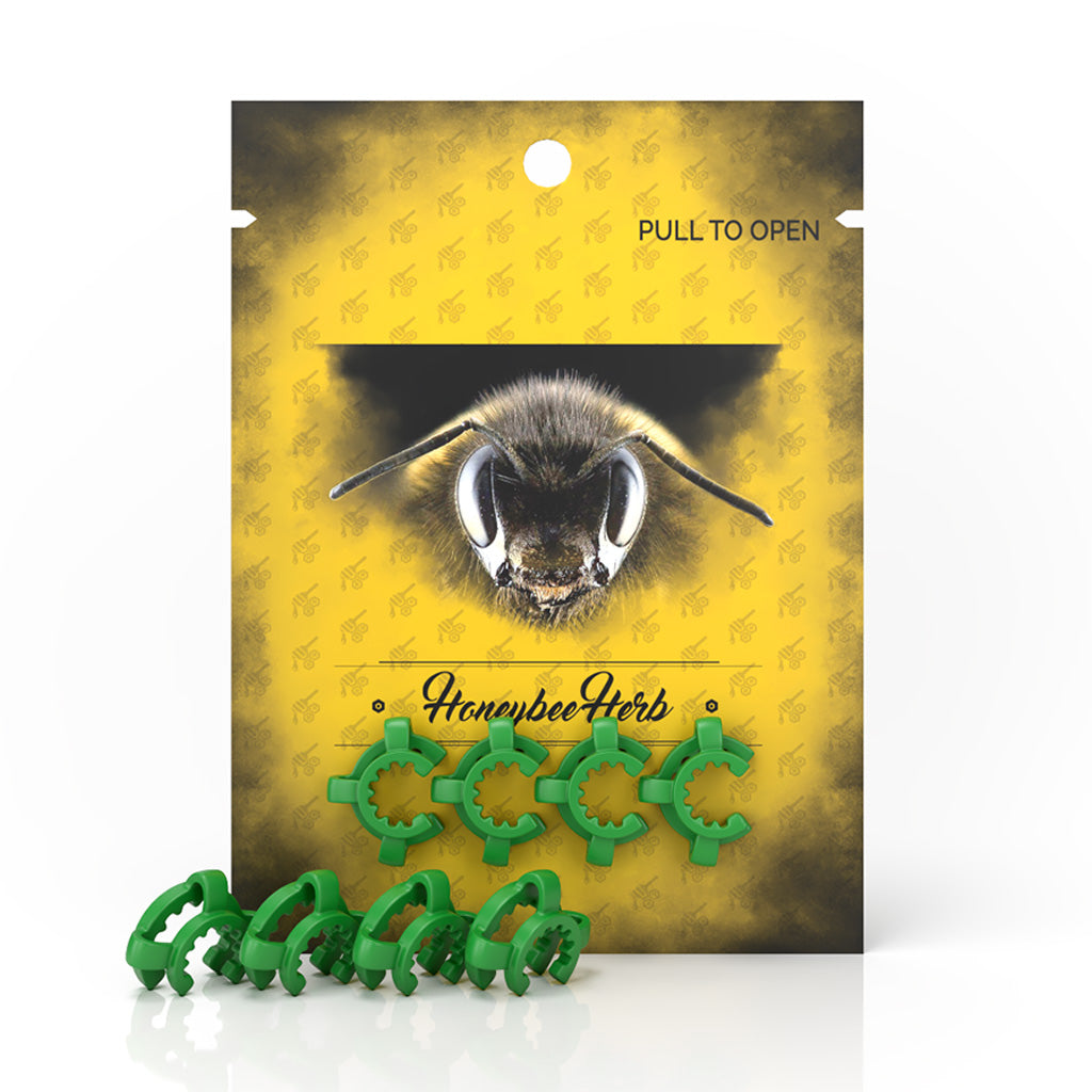 Honeybee Herb Keck Clips (4-pack)
