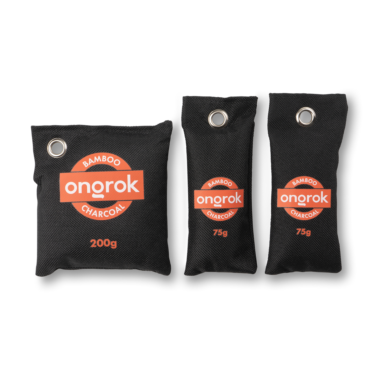 Air Purifying Charcoal Bamboo Bags | 2 Sizes ONGROK Multi Pack