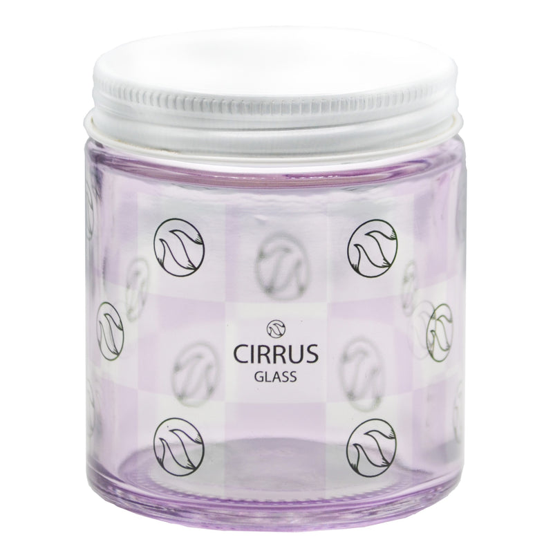 Cirrus Glass Lavender Stash Jar