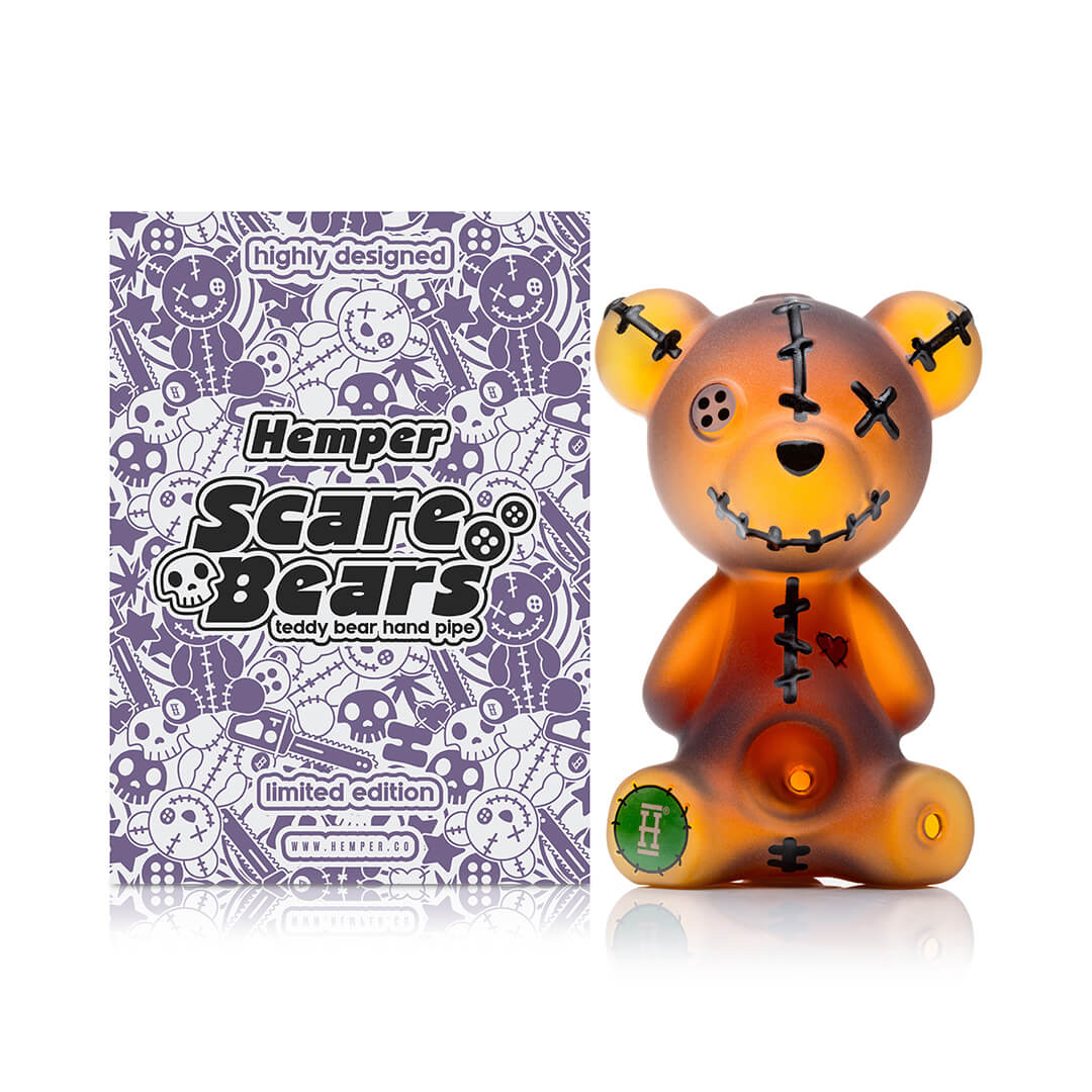 Hemper Scare Bears Teddy Bear Hand Pipe