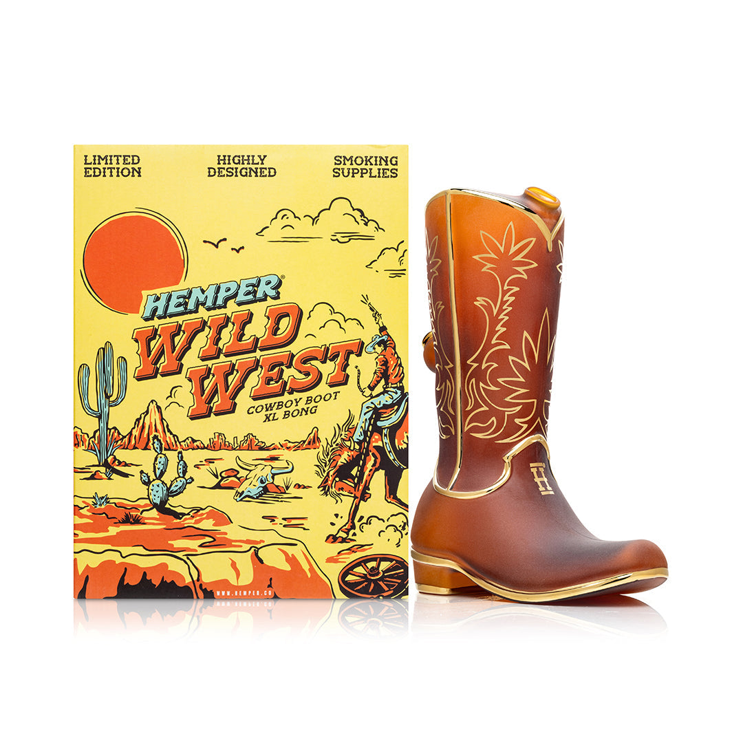 Hemper Cowboy Boot Bong