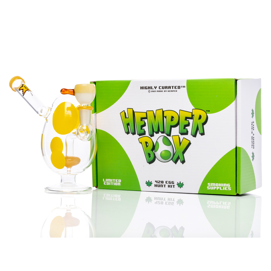 Hemper Spotted Egg Mini Bong