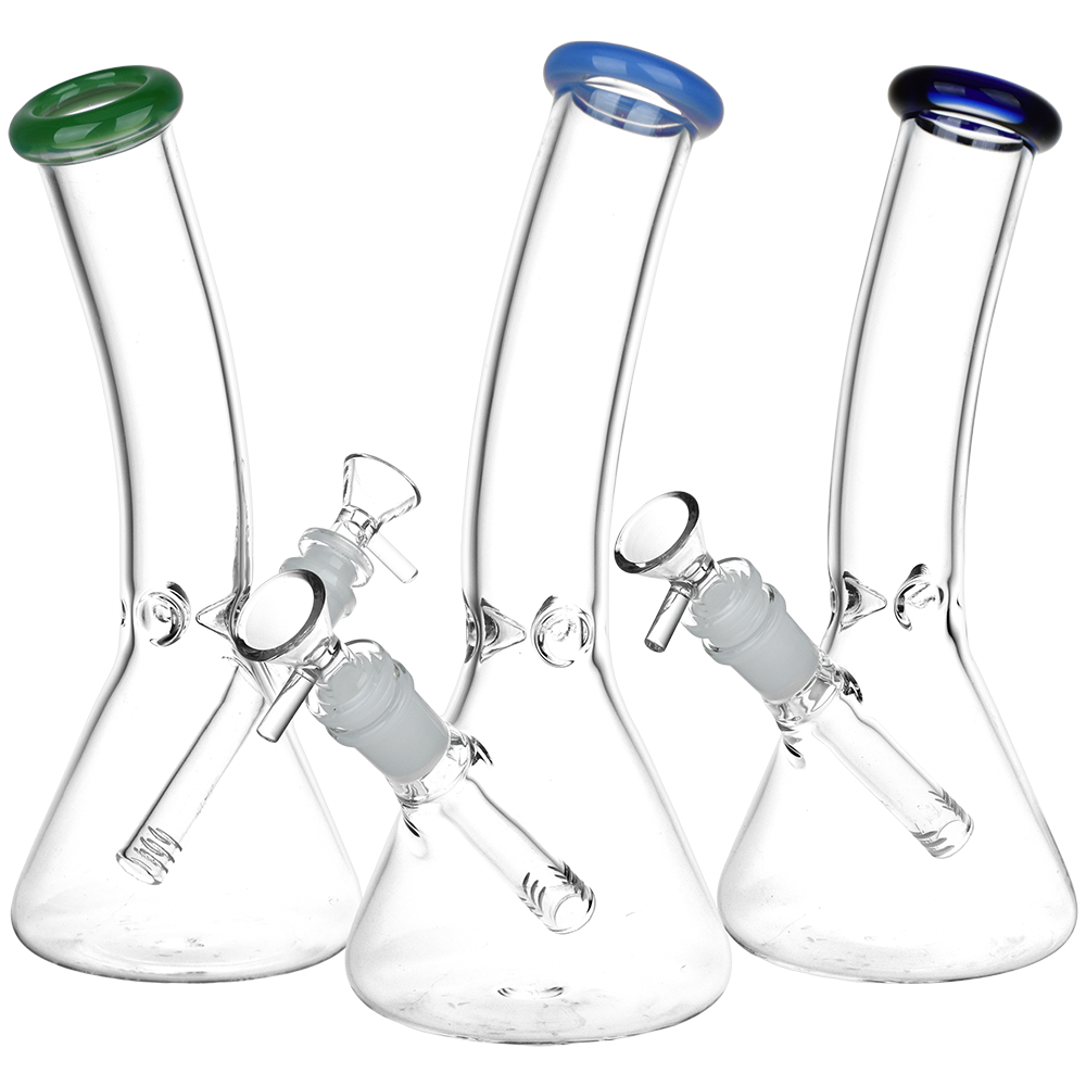 Classic Bent Neck Glass Beaker Bongs