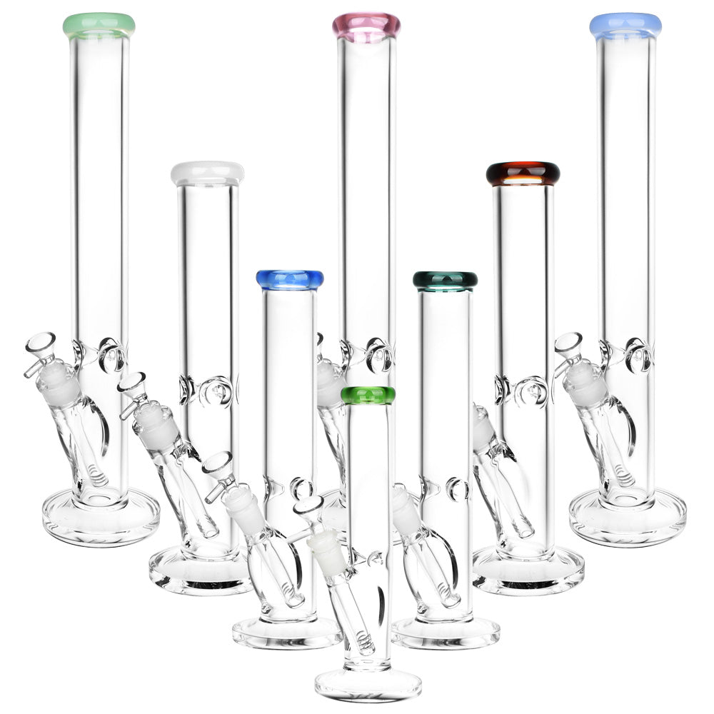 Classic Glass Straight Tube Bongs