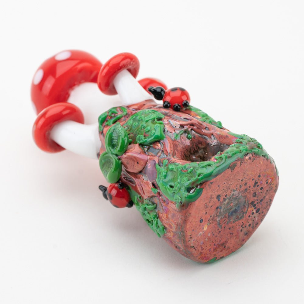 Empire Glassworks Mushrooms Glass Pipe Front