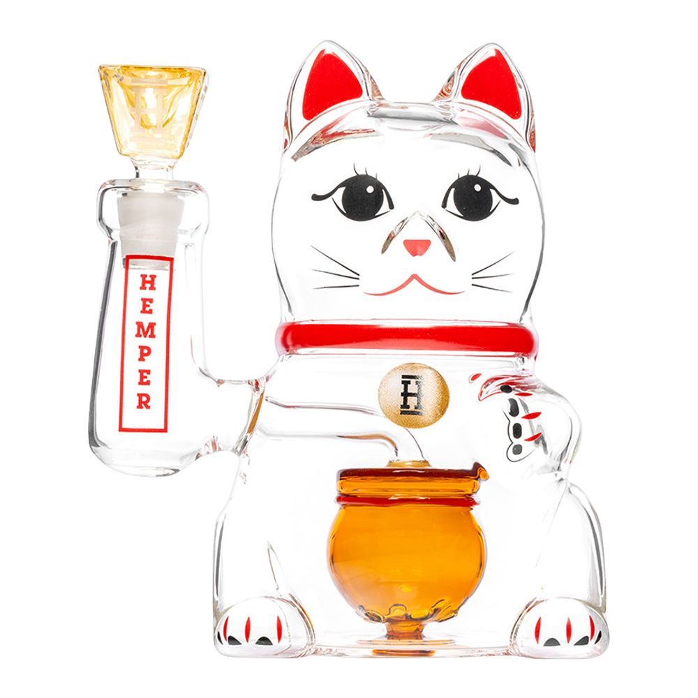Hemper Lucky Money Cat Water Pipe đ±
