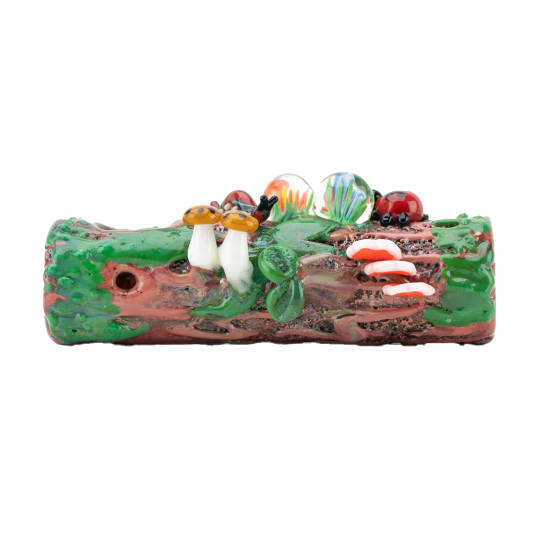 Mossy Log Steamroller Pipe Air Carb Side