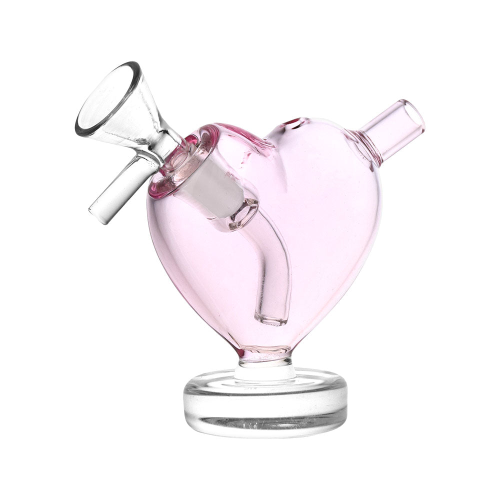 Pink Heart Mini Bubbler