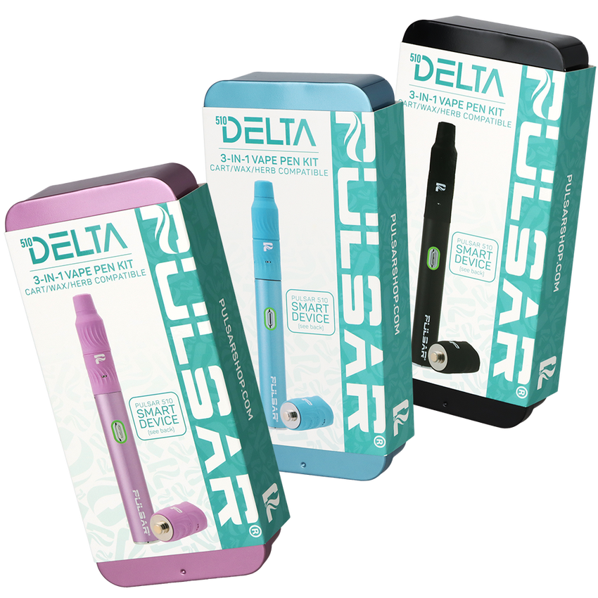 Pulsar 510 Delta 3-in-1 Vape Pen Kit 🌿🍯🔋