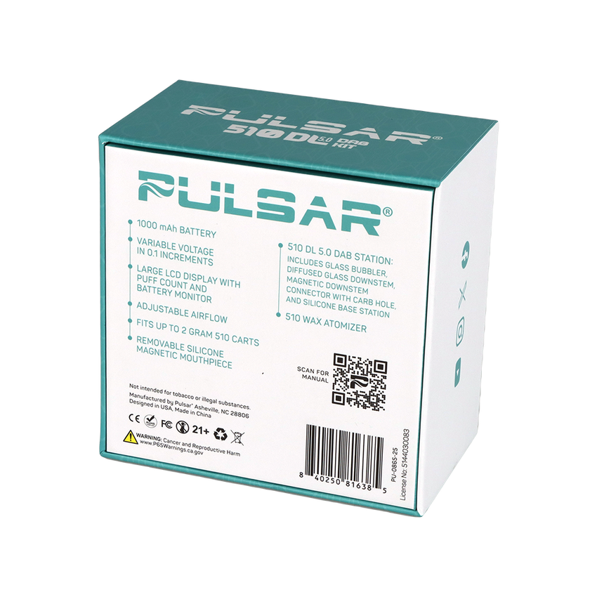 Pulsar 510 DL 5.0 Vape with Dab Station Kit 🍯