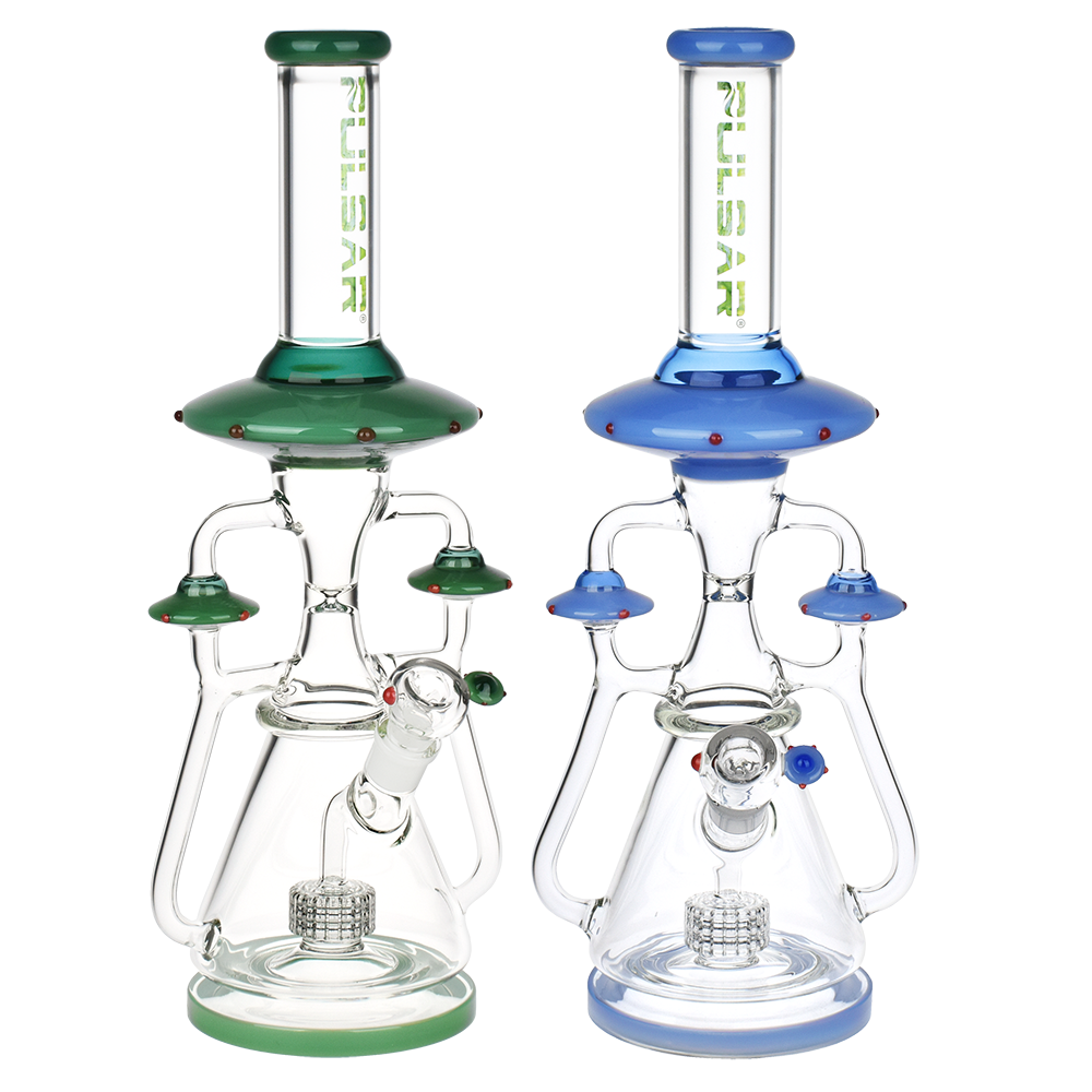 Pulsar Far-Out Visitors Recycler Bong