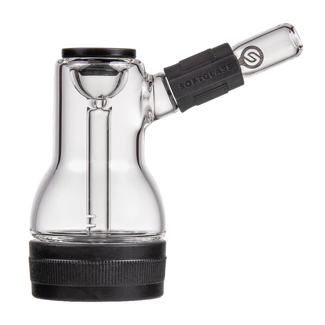 Softglass Core Bubbler – Silicone x Glass Bubbler Pipe