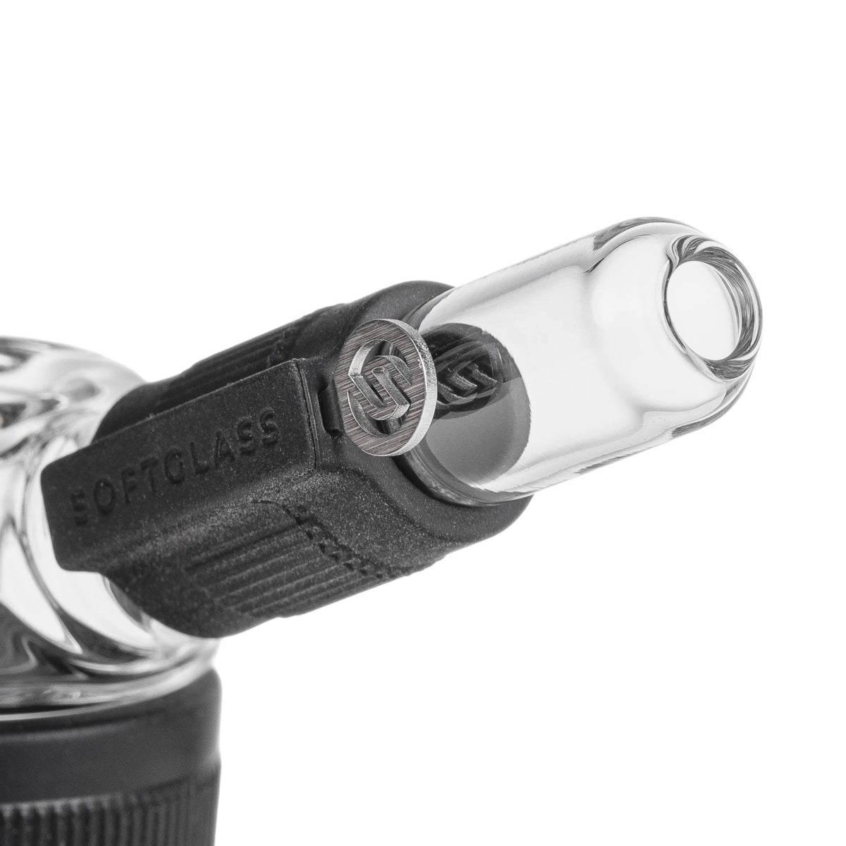 Softglass Core Hand Pipe – Glass Pipe w. Silicone Accents