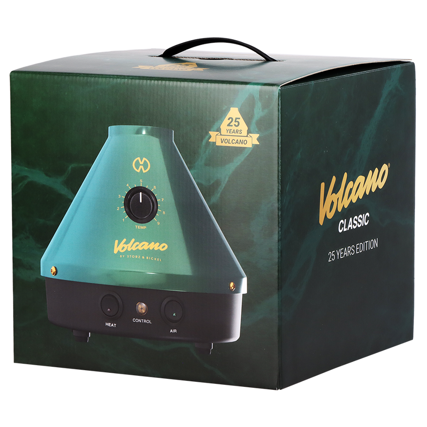 Storz & Bickel 25-Year LE Green & Gold Volcano Classic Vaporizer 🌿