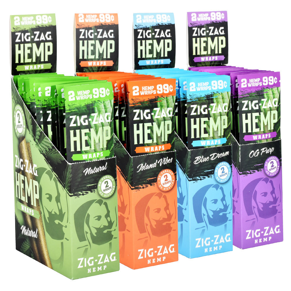 Zig Zag Hemp Wraps