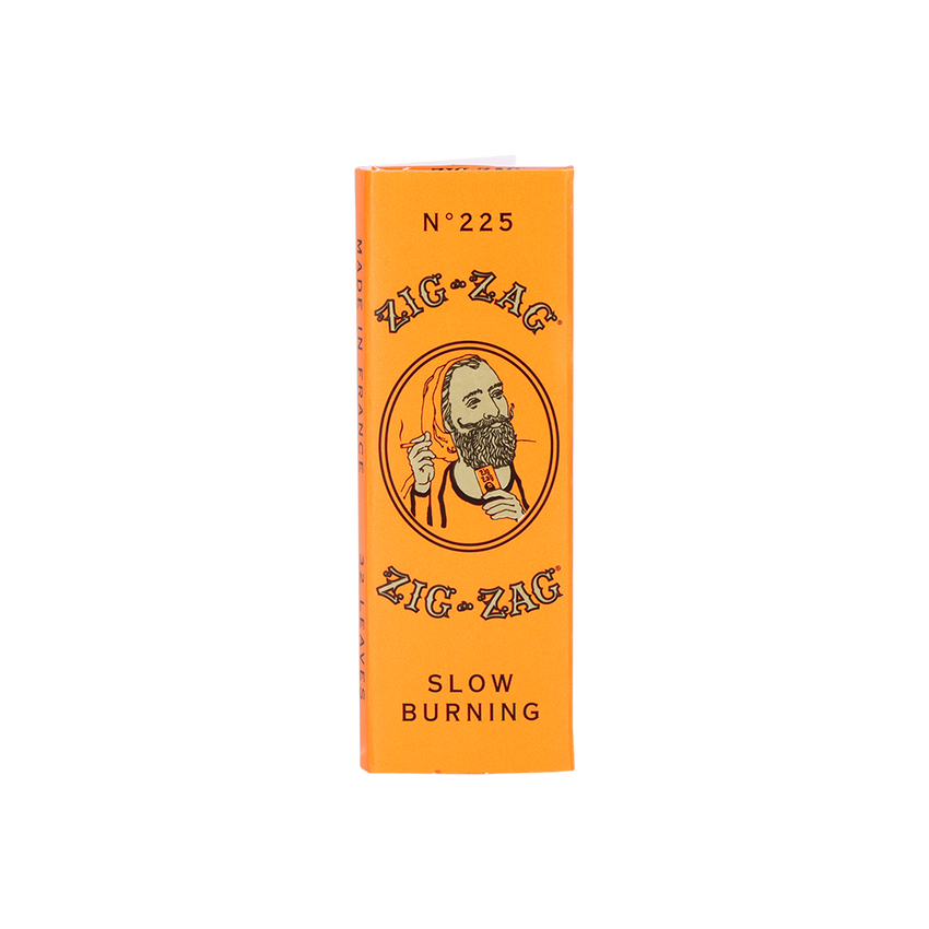 Zig Zag Orange 1.25” Rolling Papers | 24pc Display