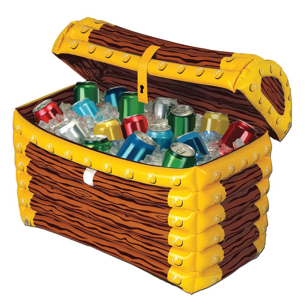 Inflatable Treasure Chest Cooler