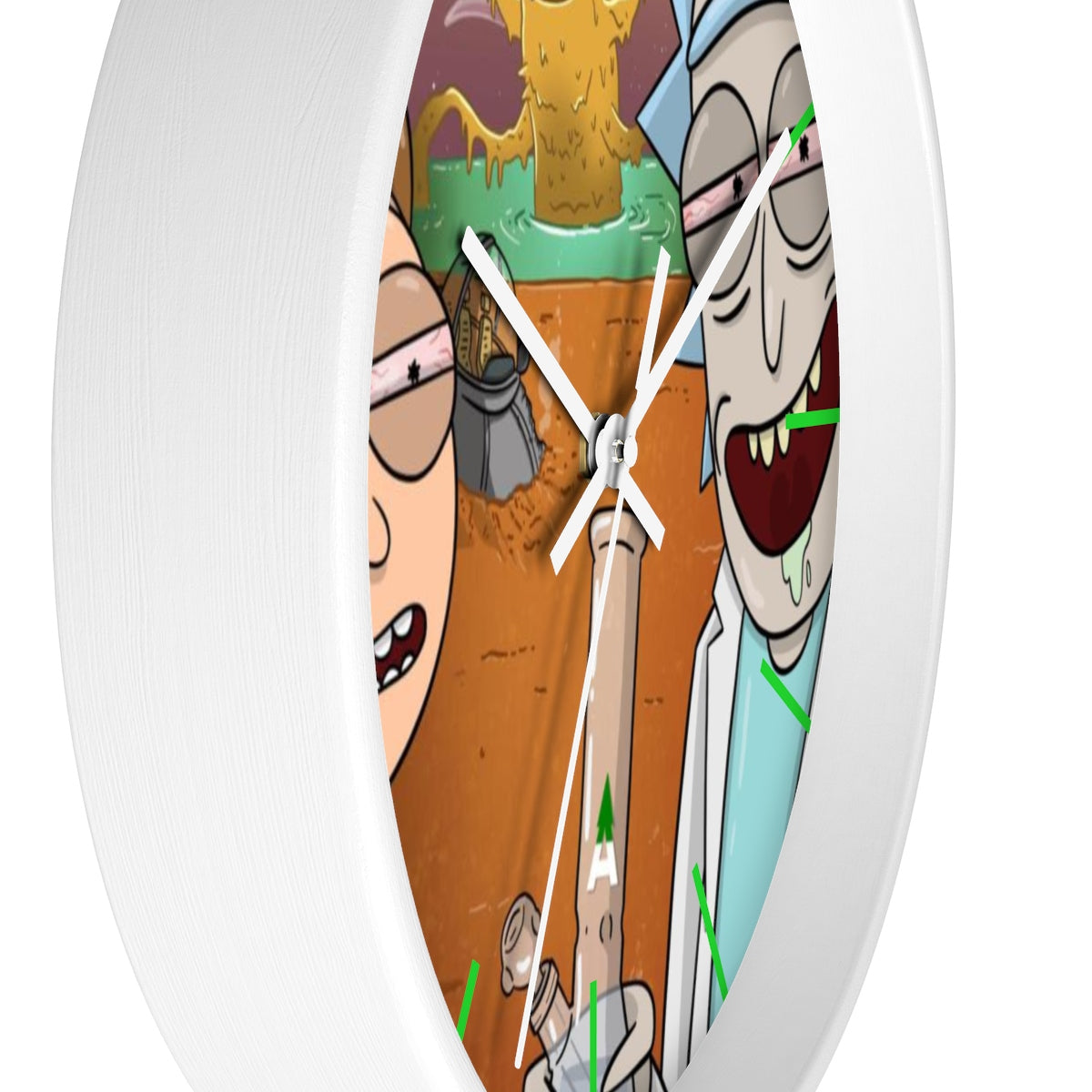Rick & Morty “Space Beach” Wall Clock