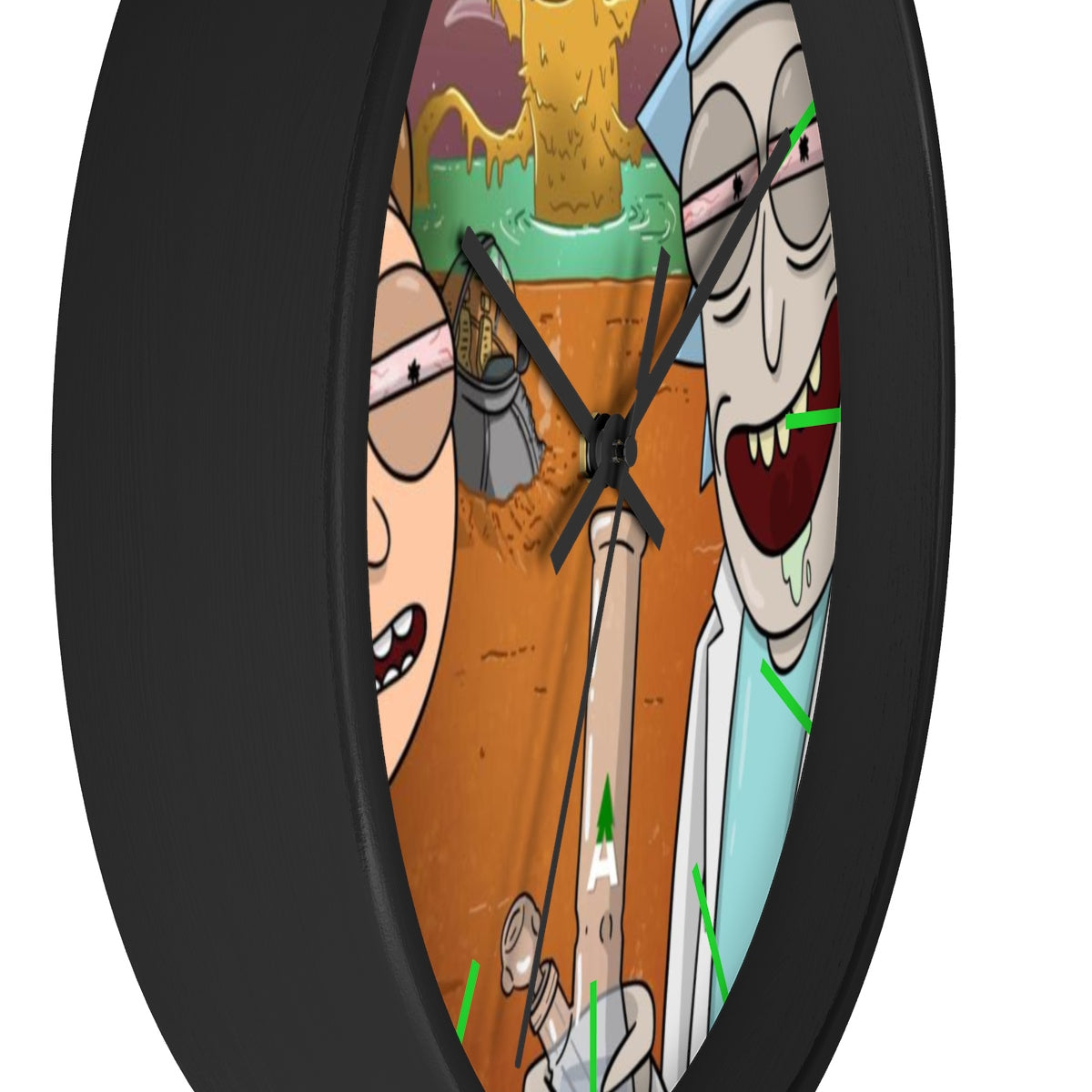 Rick & Morty “Space Beach” Wall Clock