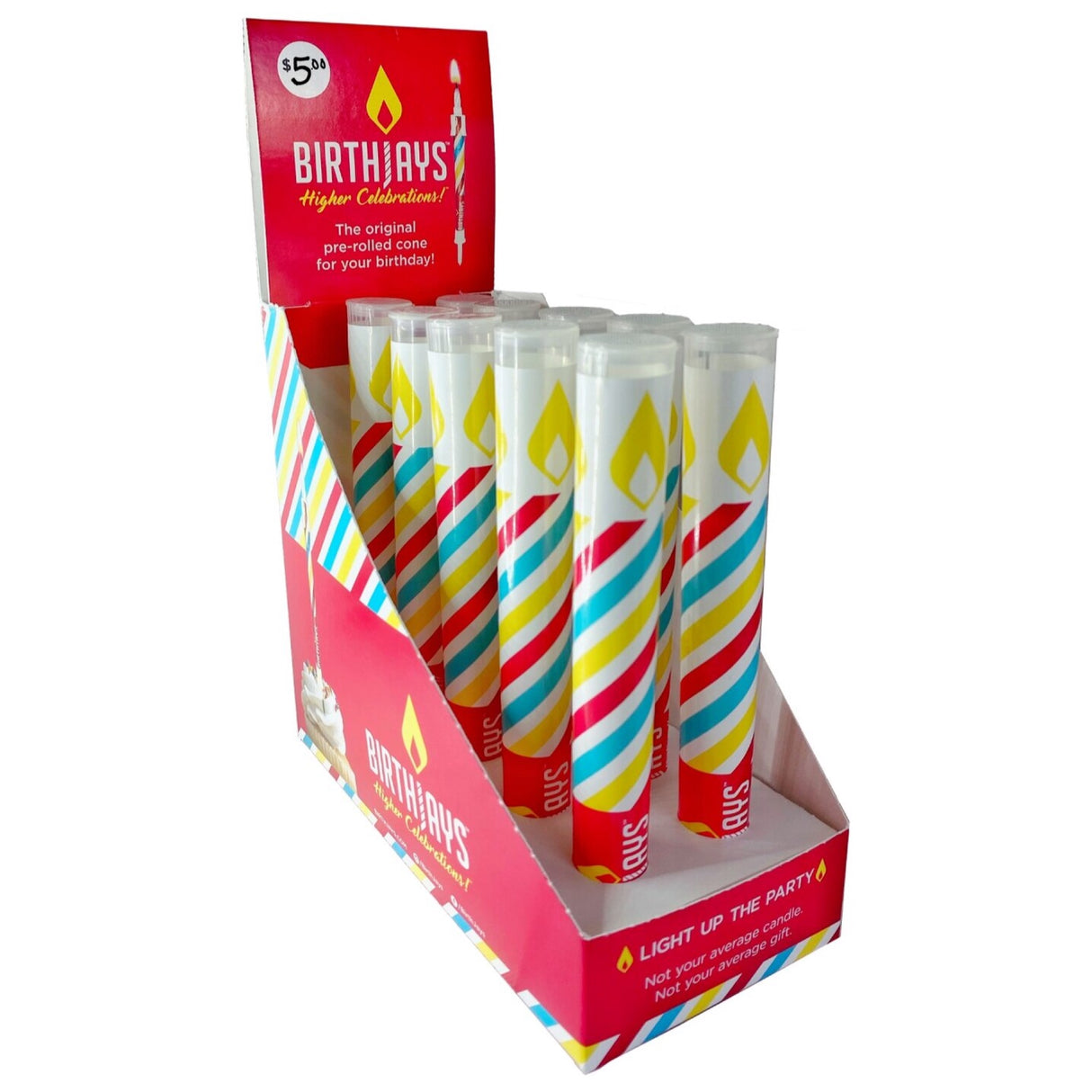 BirthJays Pre-Rolled Joint Birthday Candles ๐