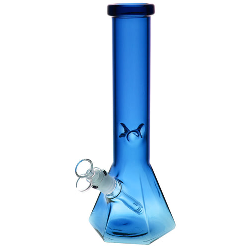 CaliConnected Hextasy Beaker Bong Blue