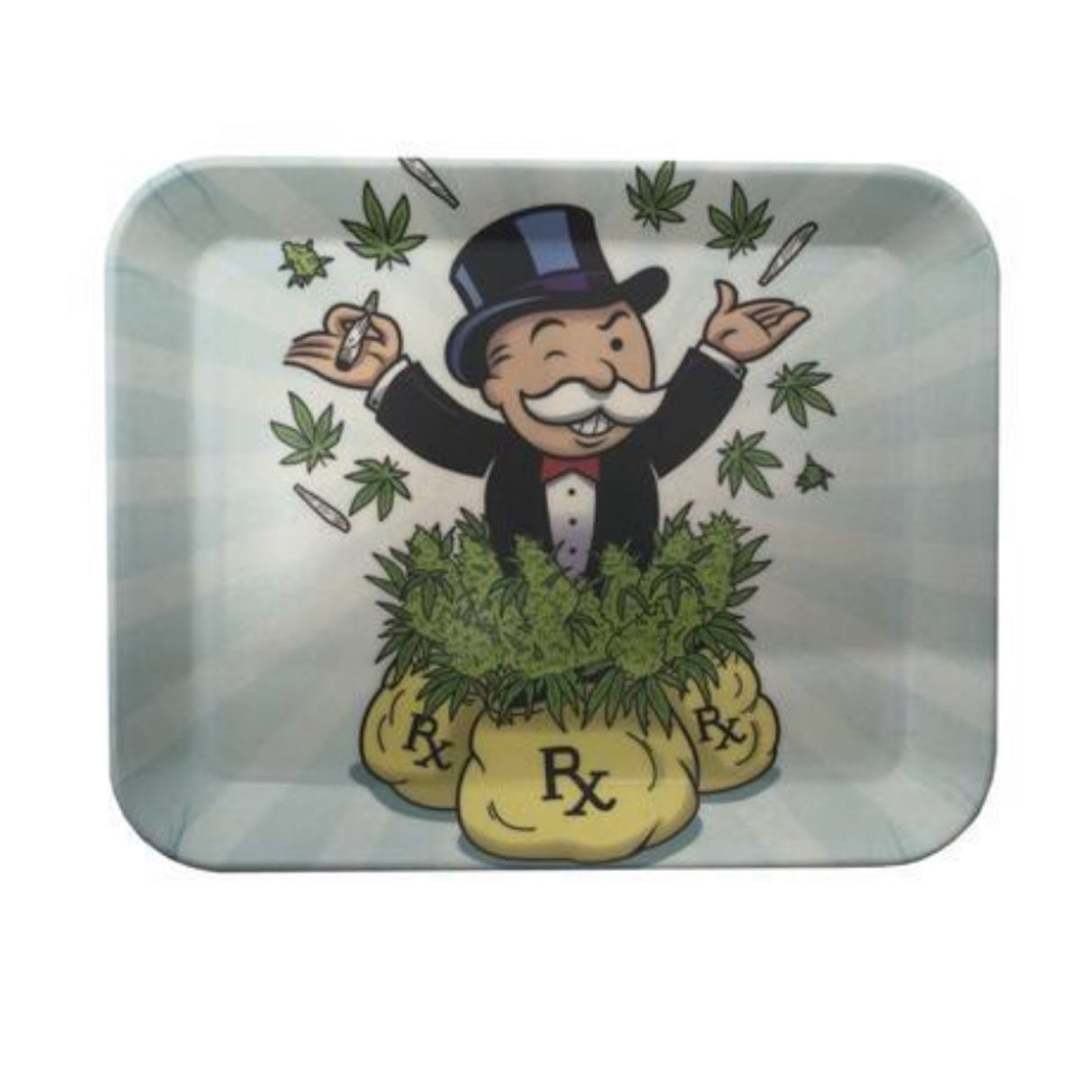Limited Edition “Mary Jane Monopoly Man” Rolling Tray (7.5" x 6")