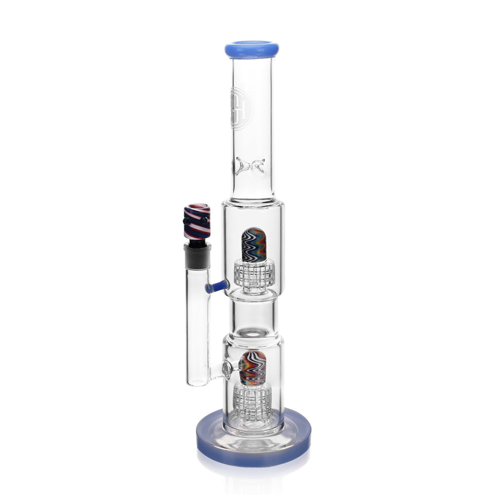High Society Gemini Premium Wig Wag Waterpipe