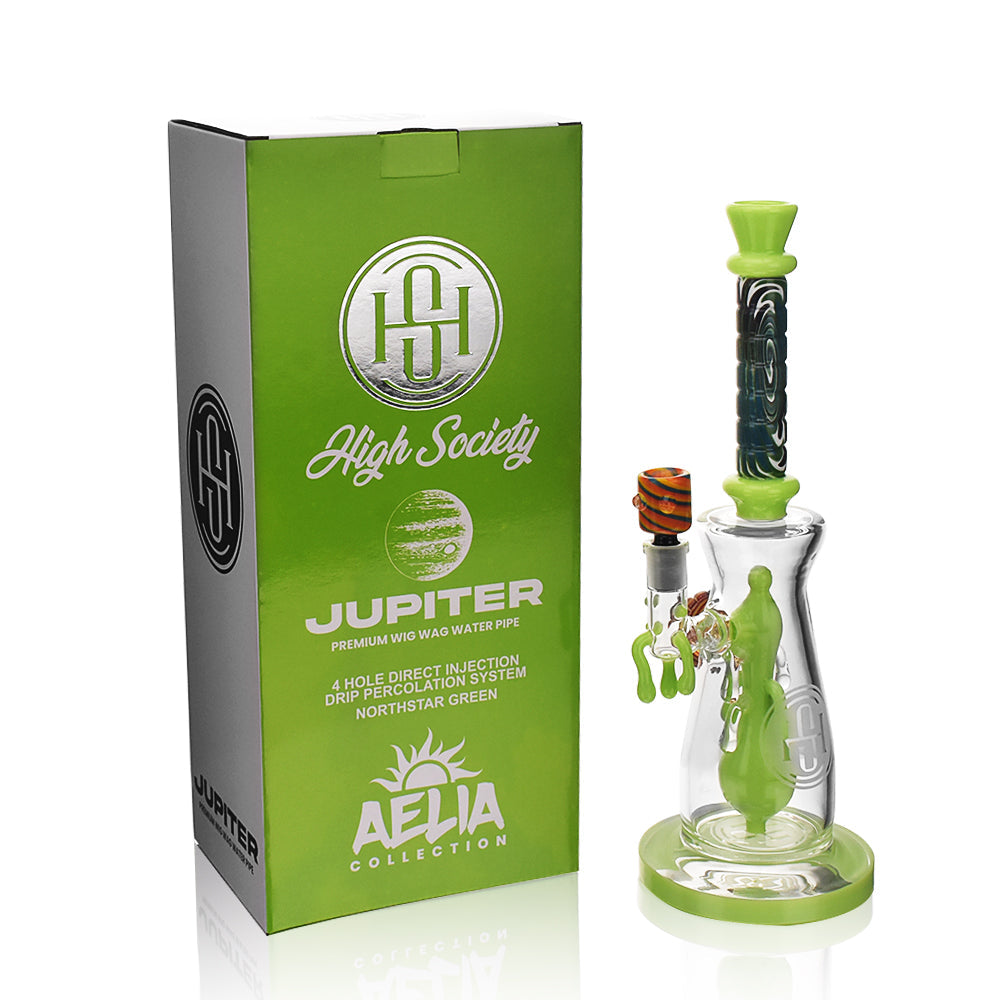 High Society 14 Jupiter Premium Wig Wag Waterpipe