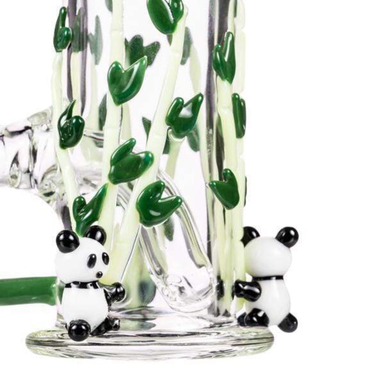 Empire Glassworks Panda Family Mini Bong ๐ผ