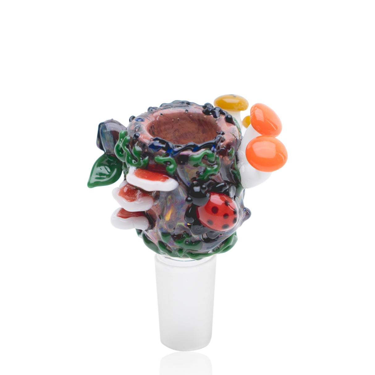 Empire Glassworks 14” Hootie’s Forest Beaker Bong 🦉