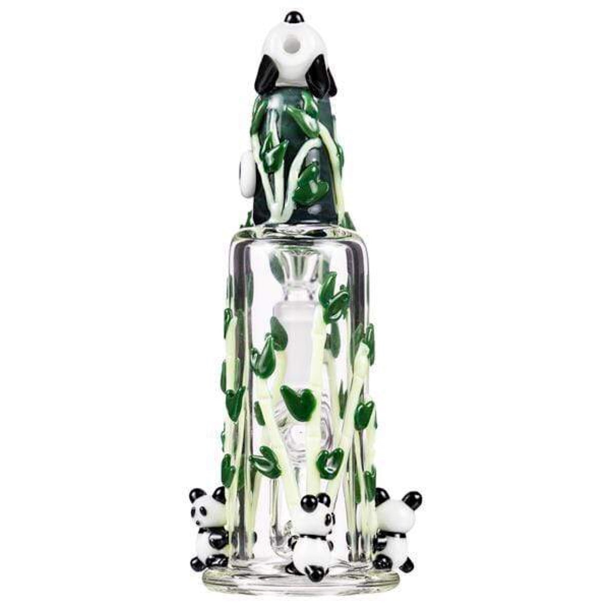 Empire Glassworks Panda Family Mini Bong ๐ผ