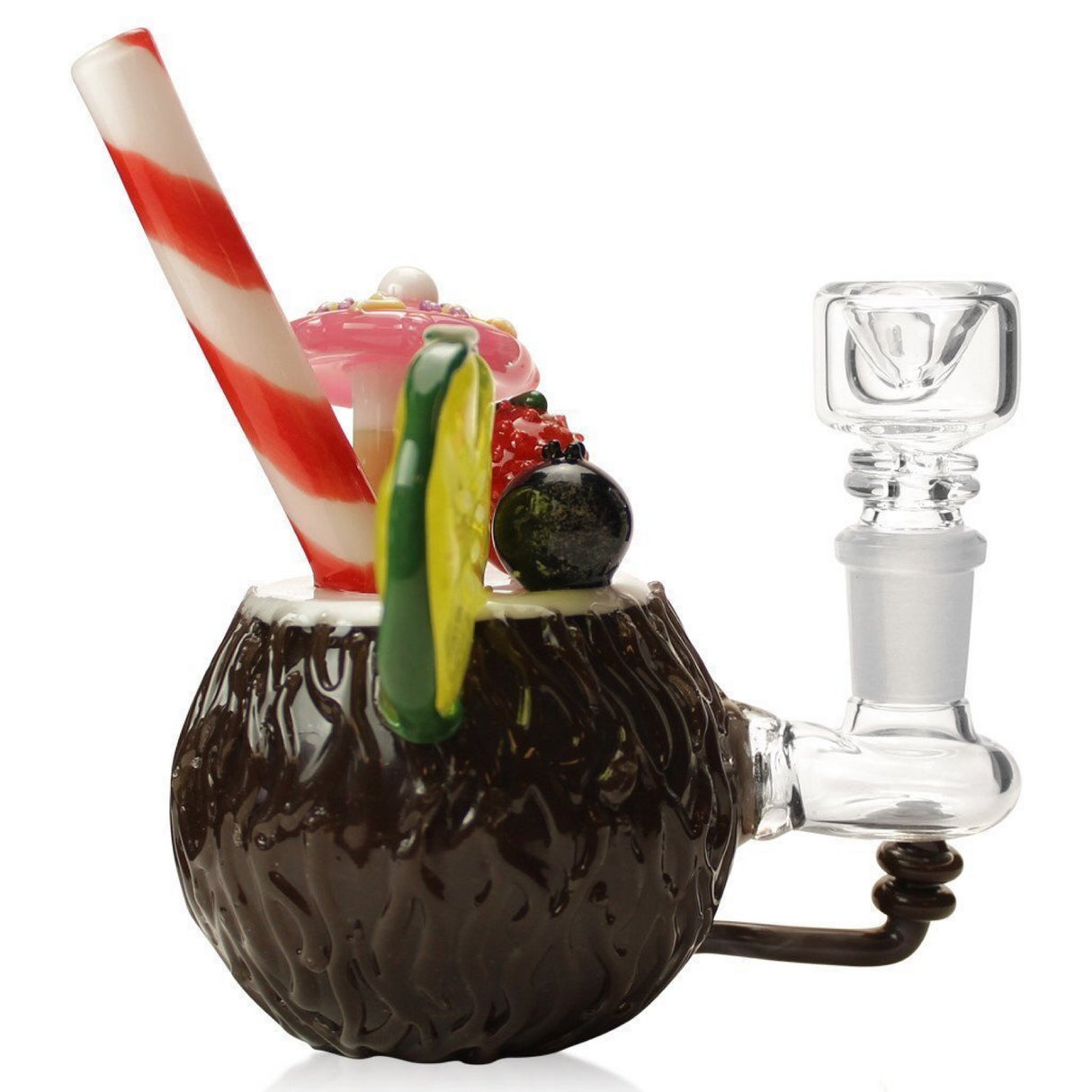 Empire Glassworks "Coconut Colada" Mini Bong 🥥🌴
