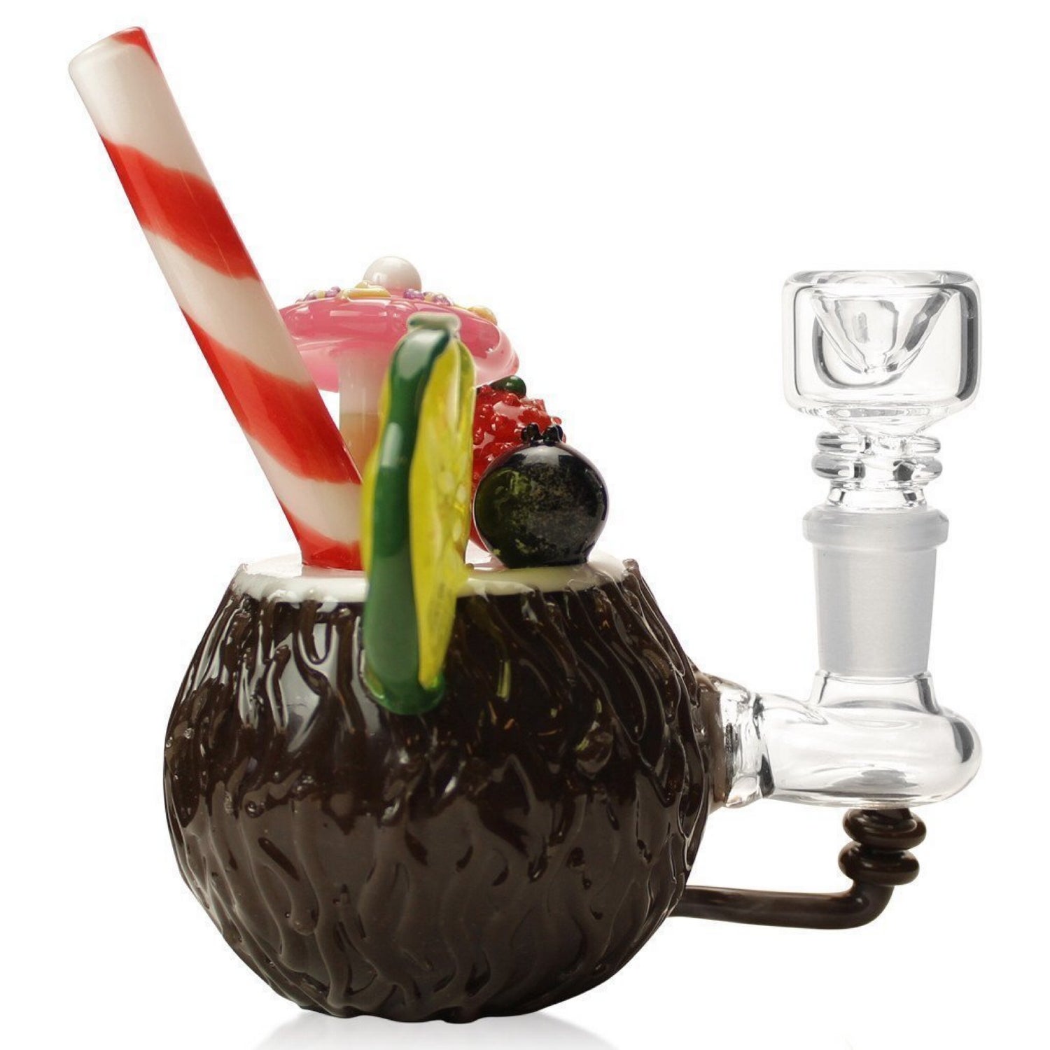 Empire Glassworks "Coconut Colada" Mini Bong 🥥🌴