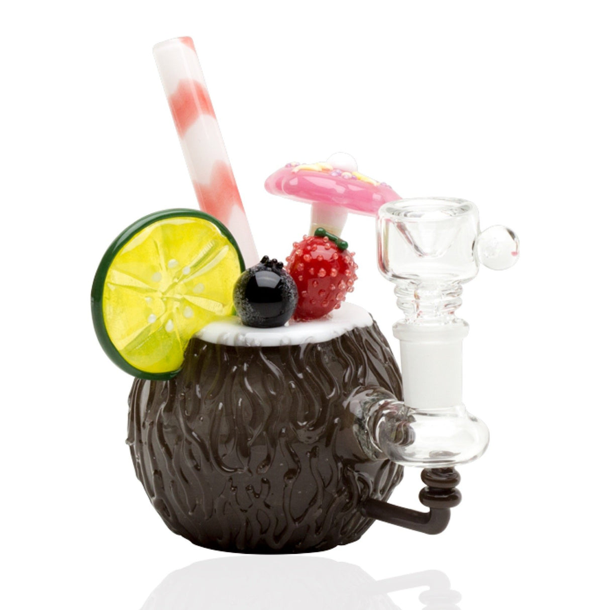 Empire Glassworks "Coconut Colada" Mini Bong 🥥🌴