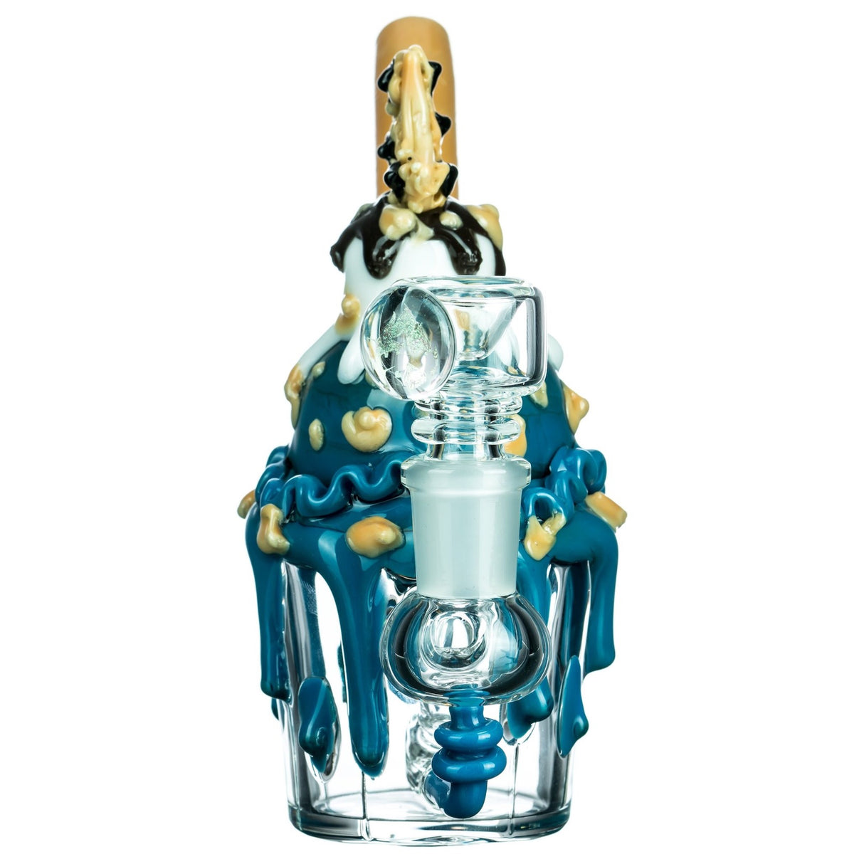 Empire Glassworks Cookie Monster Sundae Mini Bong 🍪