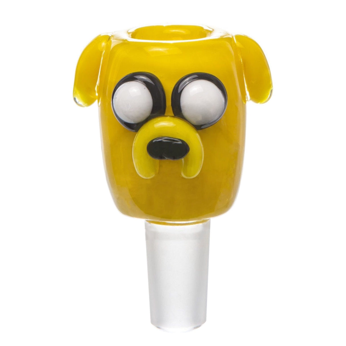 Empire Glassworks “Yellow Dog” Adventure Time Bowl Piece