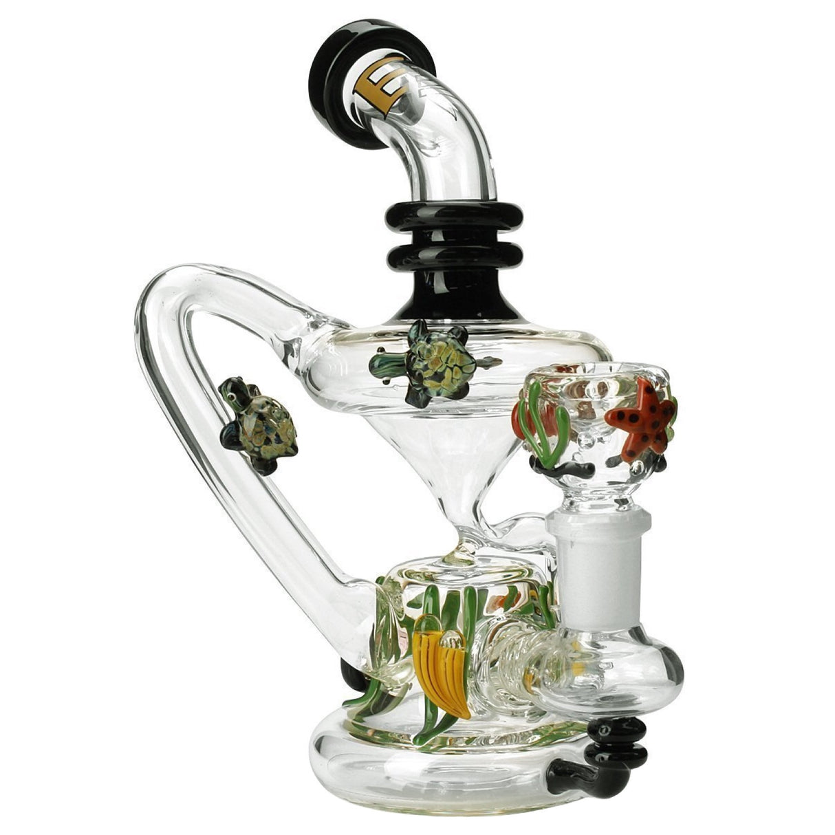 Empire Glassworks East Australian Current Mini Recycler Bong š
