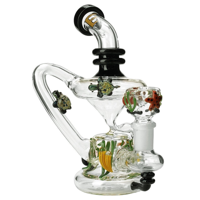 Empire Glassworks East Australian Current Mini Recycler Bong š