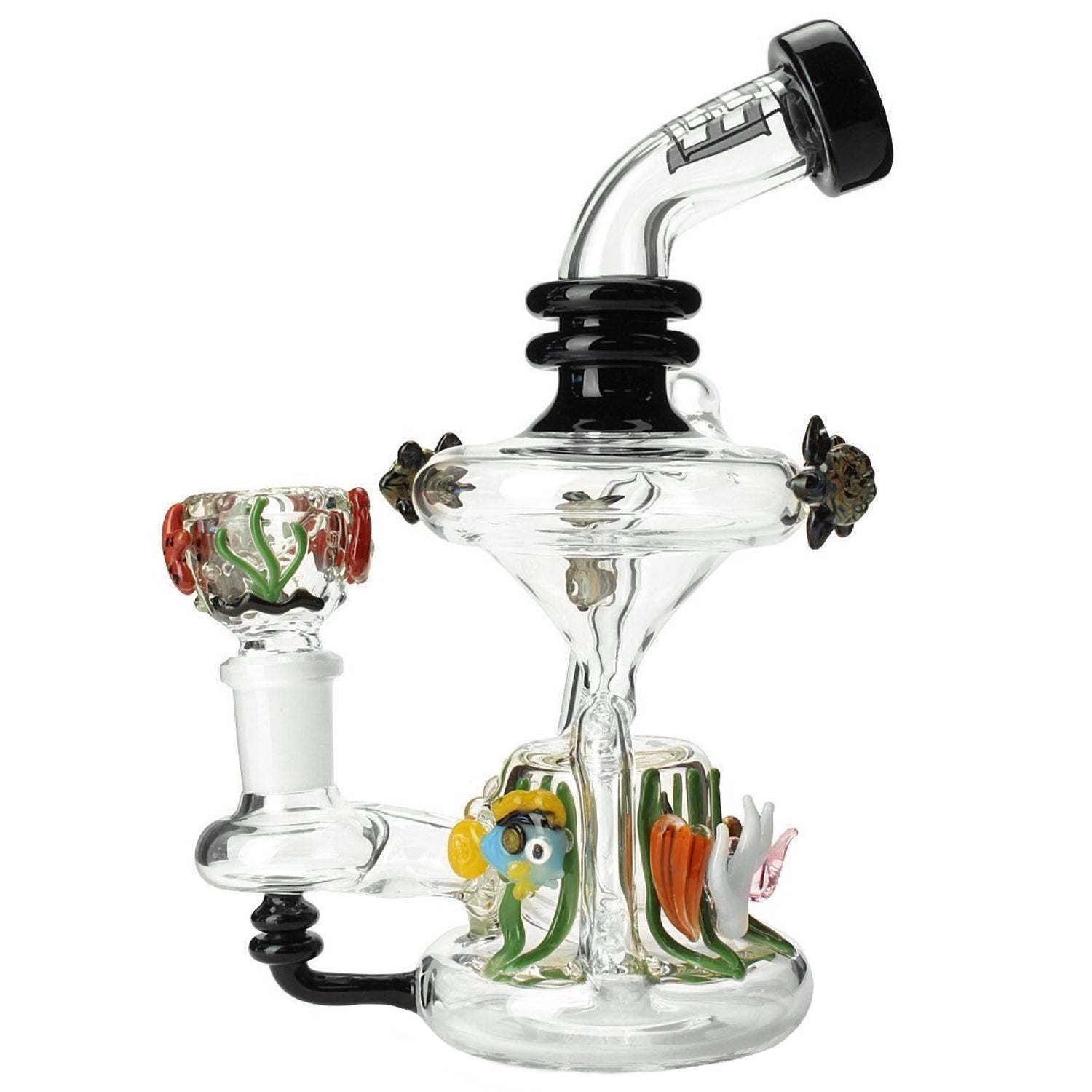 Empire Glassworks East Australian Current Mini Recycler Bong š