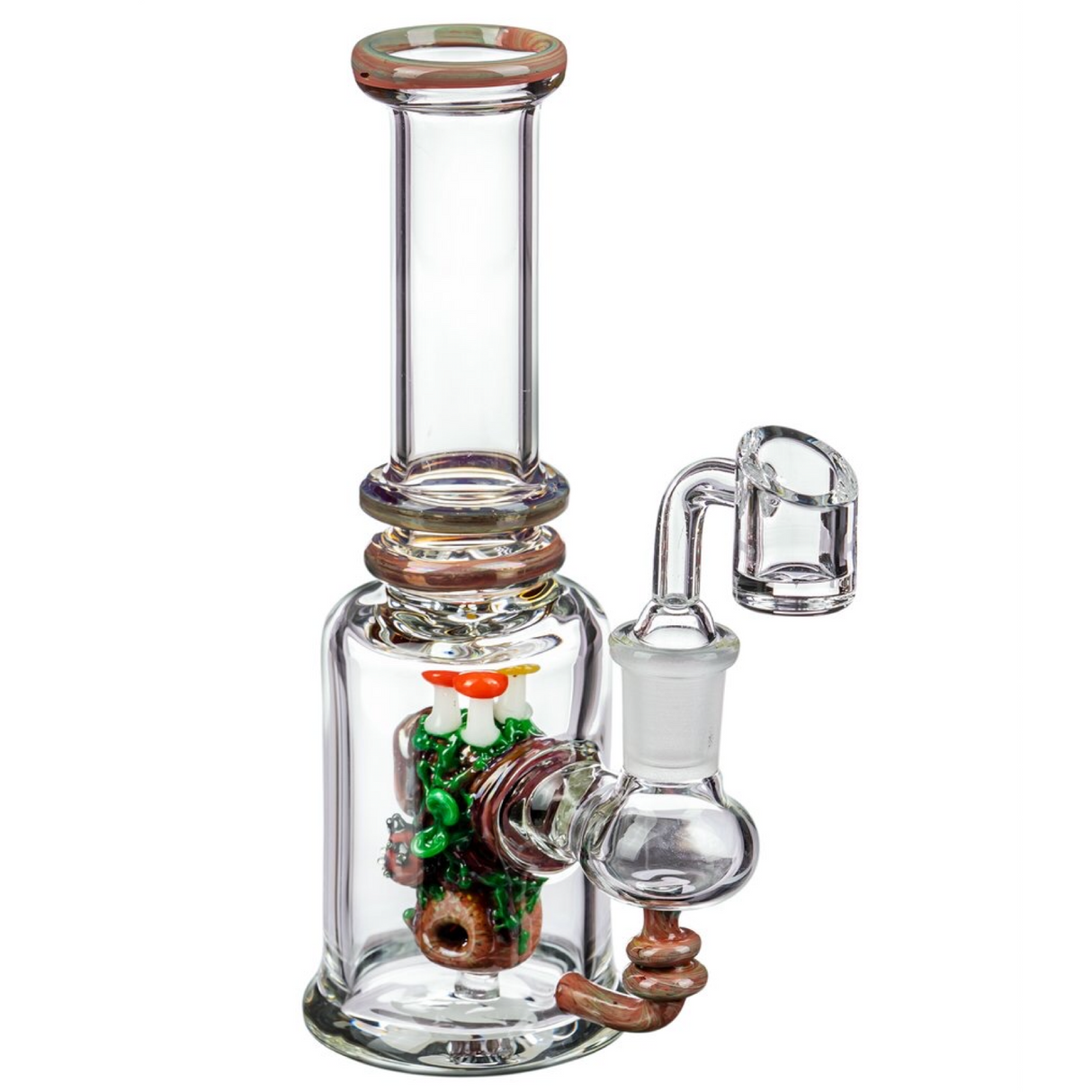 Empire Glassworks “Renew the Redwoods” UV Mini Beaker Bong 🌲