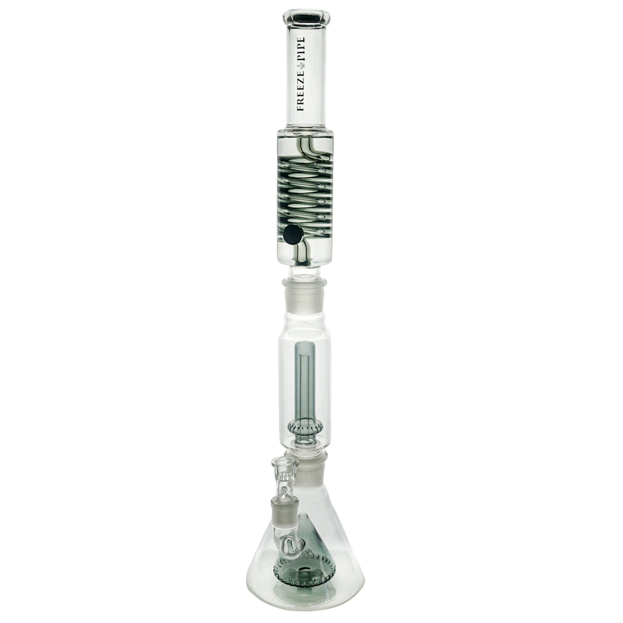Freeze Pipe Dual Beaker Bong