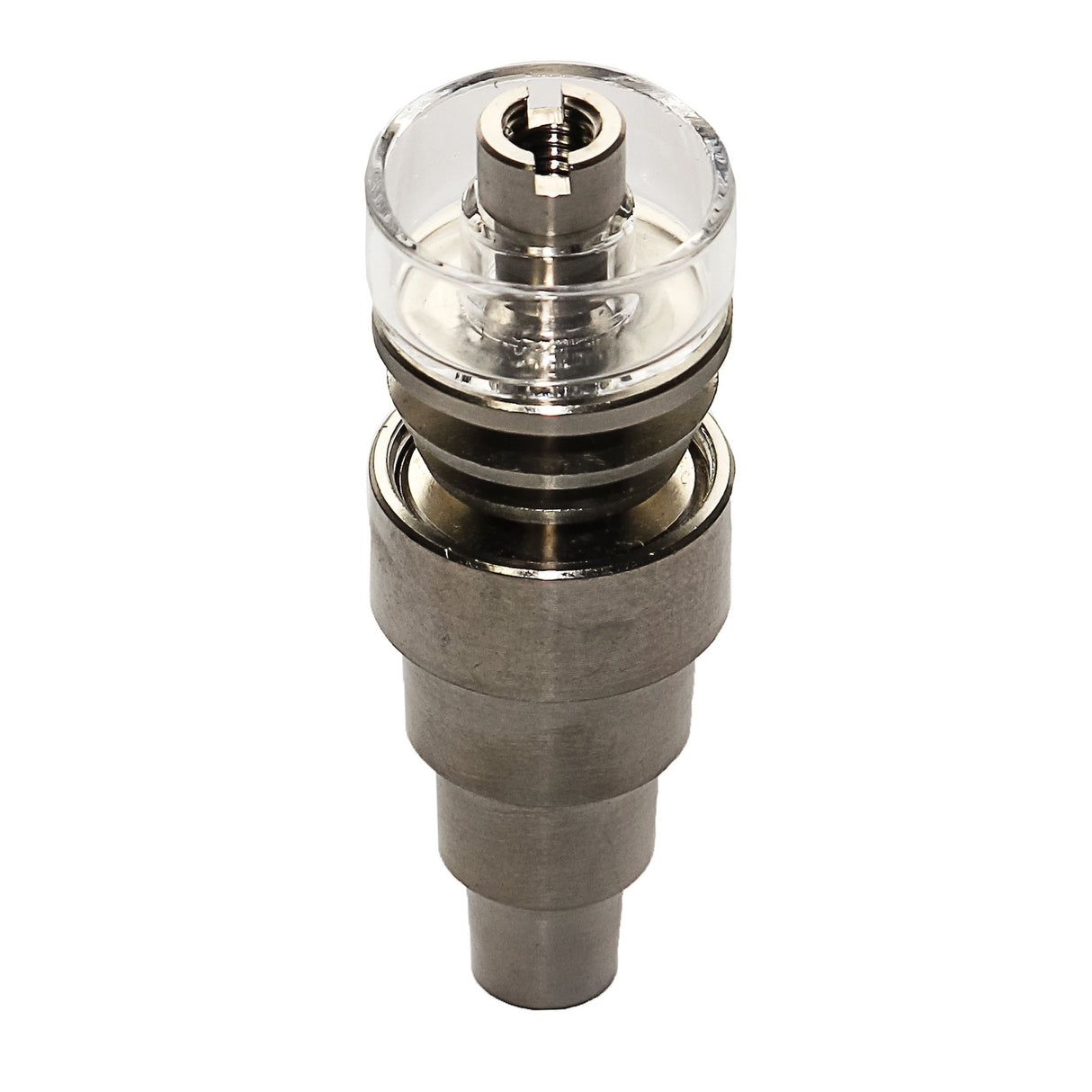 Fully Universal Titanium Nail w. Quartz Dish (6-in-1)