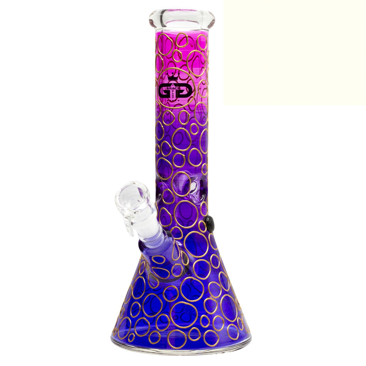 Grace Glass 12.5" Rainforest Beaker Bong