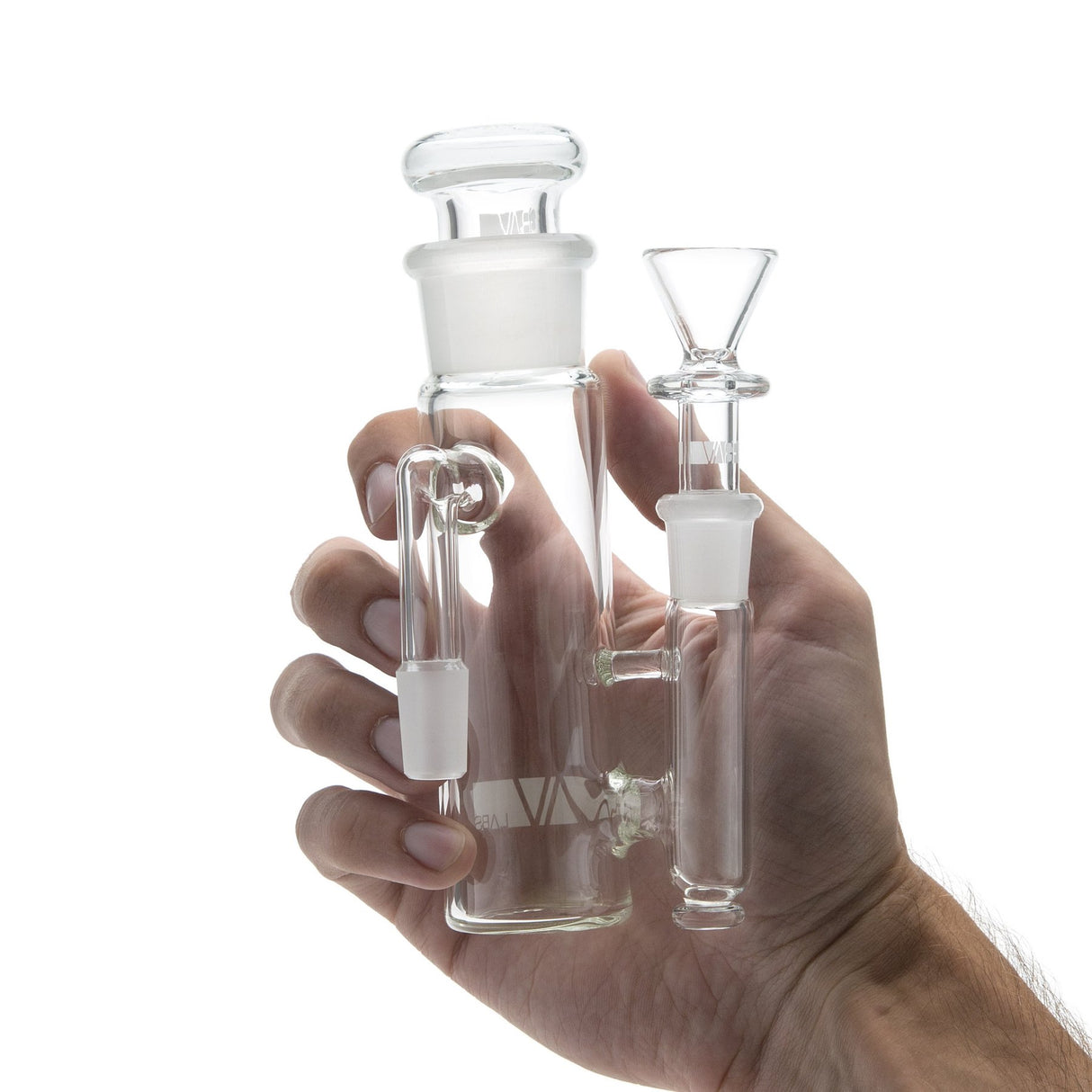 Grav® "Phoenix" Open Top Ashcatcher - 18mm Joint, 90° Angle