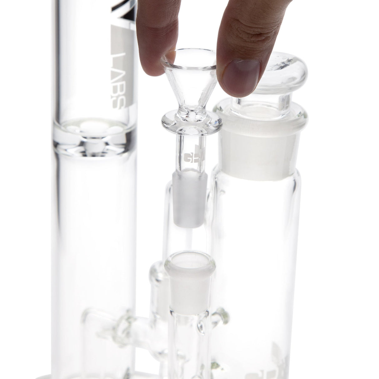 Grav® "Phoenix" Open Top Ashcatcher - 18mm Joint, 90° Angle