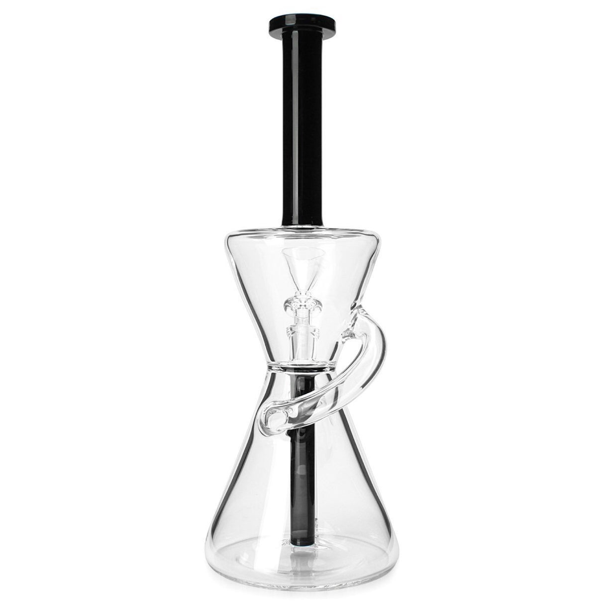 Grav® 10” Hourglass Recycler Bong